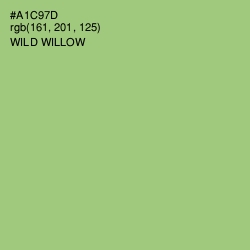 #A1C97D - Wild Willow Color Image