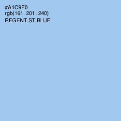 #A1C9F0 - Regent St Blue Color Image