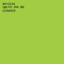 #A1CC44 - Conifer Color Image