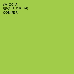 #A1CC4A - Conifer Color Image