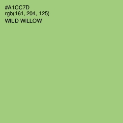 #A1CC7D - Wild Willow Color Image