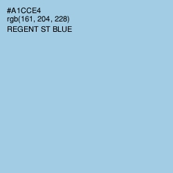 #A1CCE4 - Regent St Blue Color Image