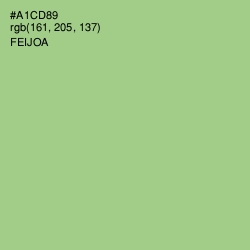 #A1CD89 - Feijoa Color Image