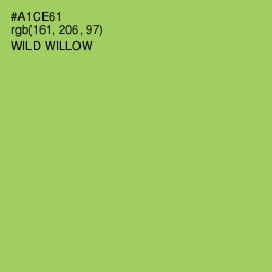 #A1CE61 - Wild Willow Color Image