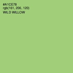 #A1CE78 - Wild Willow Color Image