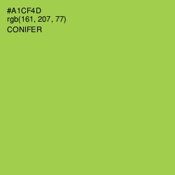 #A1CF4D - Conifer Color Image