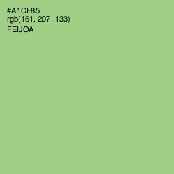 #A1CF85 - Feijoa Color Image