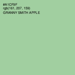 #A1CF9F - Granny Smith Apple Color Image