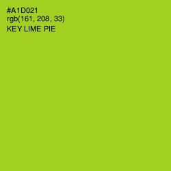 #A1D021 - Key Lime Pie Color Image