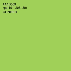 #A1D059 - Conifer Color Image