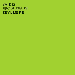 #A1D131 - Key Lime Pie Color Image