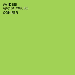 #A1D155 - Conifer Color Image