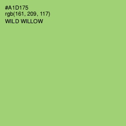 #A1D175 - Wild Willow Color Image