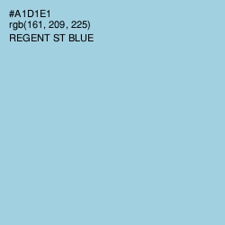 #A1D1E1 - Regent St Blue Color Image