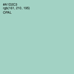 #A1D2C3 - Opal Color Image