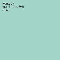 #A1D3C7 - Opal Color Image