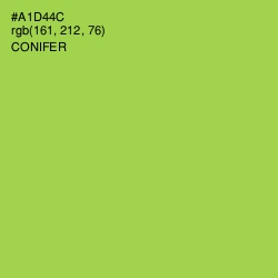 #A1D44C - Conifer Color Image