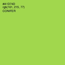 #A1D74D - Conifer Color Image