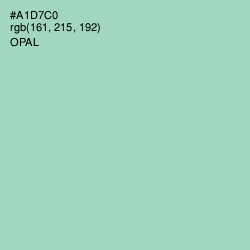 #A1D7C0 - Opal Color Image