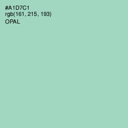 #A1D7C1 - Opal Color Image