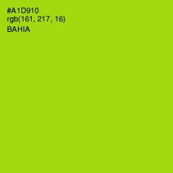 #A1D910 - Bahia Color Image