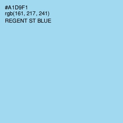 #A1D9F1 - Regent St Blue Color Image