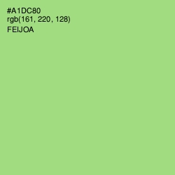 #A1DC80 - Feijoa Color Image