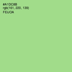 #A1DC8B - Feijoa Color Image