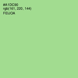 #A1DC90 - Feijoa Color Image