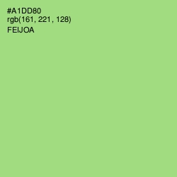 #A1DD80 - Feijoa Color Image