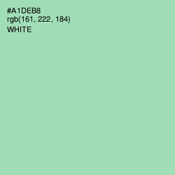 #A1DEB8 - Moss Green Color Image