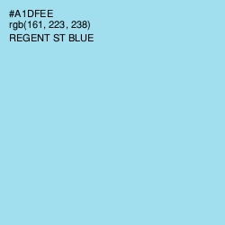 #A1DFEE - Regent St Blue Color Image