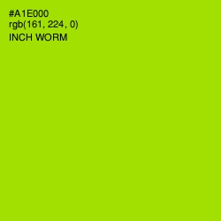 #A1E000 - Inch Worm Color Image