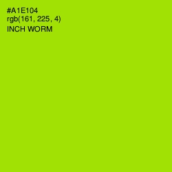 #A1E104 - Inch Worm Color Image