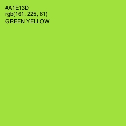 #A1E13D - Green Yellow Color Image