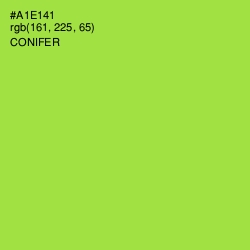 #A1E141 - Conifer Color Image