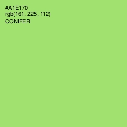 #A1E170 - Conifer Color Image