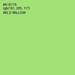 #A1E175 - Wild Willow Color Image