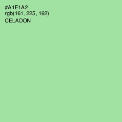 #A1E1A2 - Celadon Color Image