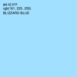 #A1E1FF - Blizzard Blue Color Image