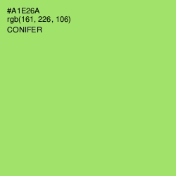 #A1E26A - Conifer Color Image