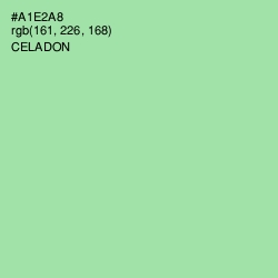 #A1E2A8 - Celadon Color Image