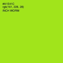 #A1E41C - Inch Worm Color Image