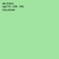#A1E4A0 - Celadon Color Image