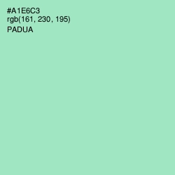 #A1E6C3 - Padua Color Image