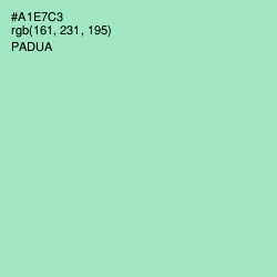 #A1E7C3 - Padua Color Image