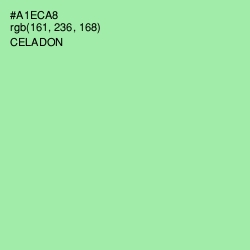 #A1ECA8 - Celadon Color Image