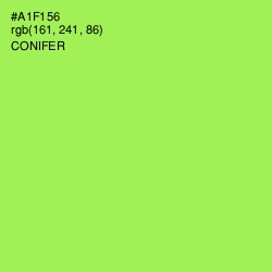 #A1F156 - Conifer Color Image