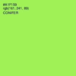 #A1F159 - Conifer Color Image