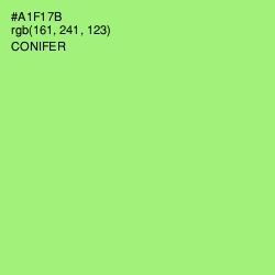 #A1F17B - Conifer Color Image